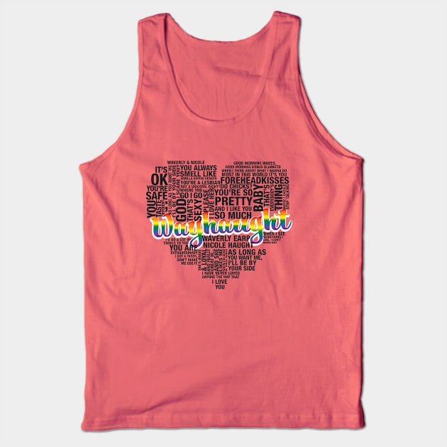 WayHaught Words Tank Top by Purgatory Mercantile